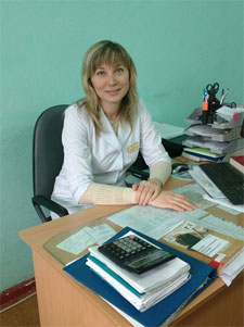 Старшая медицинская сестра 1-го детского поликлинического отделения Фетисова Светлана Сергеевна